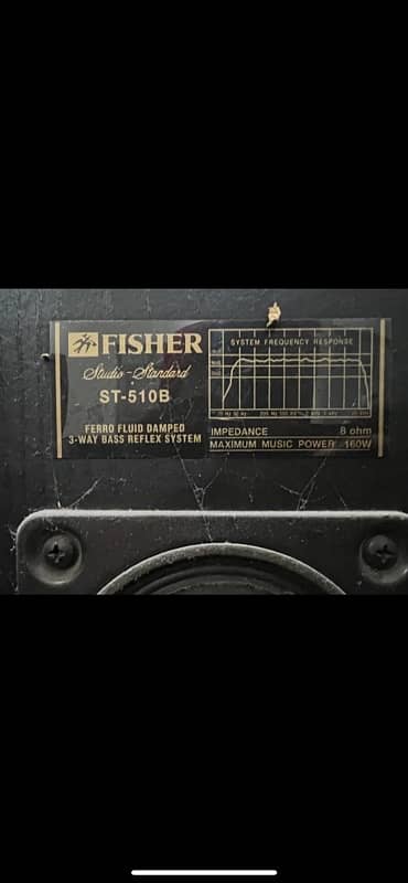 Fisher Speakers 3