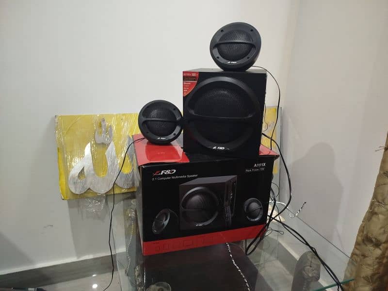 111X F&D Home Theater (Speakers and Boofer) 2