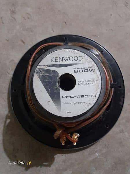 kenwood kfcW3009 original woofer 0