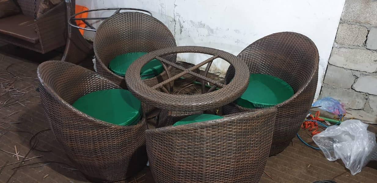 Outdoor Dining/Cafe Chairs/Rattan Furniture 3