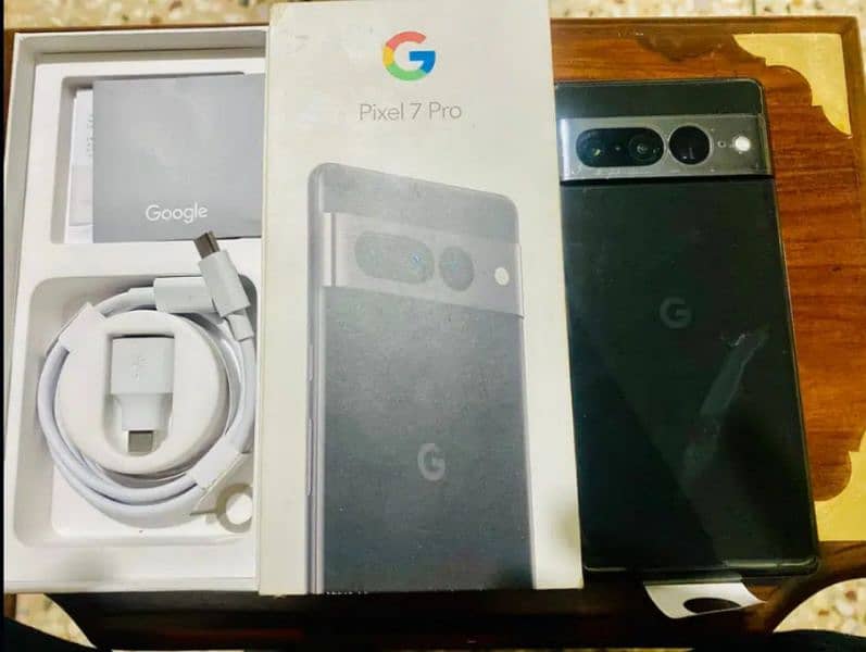 GOOGLE PIXEL 7 PRO 12/128GB WITH FULL BOX FOR SALE ME NO REPAIR 0