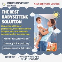 Experienced Babysitters Nanny Maid Nurse | Baby sitters Cook Chef