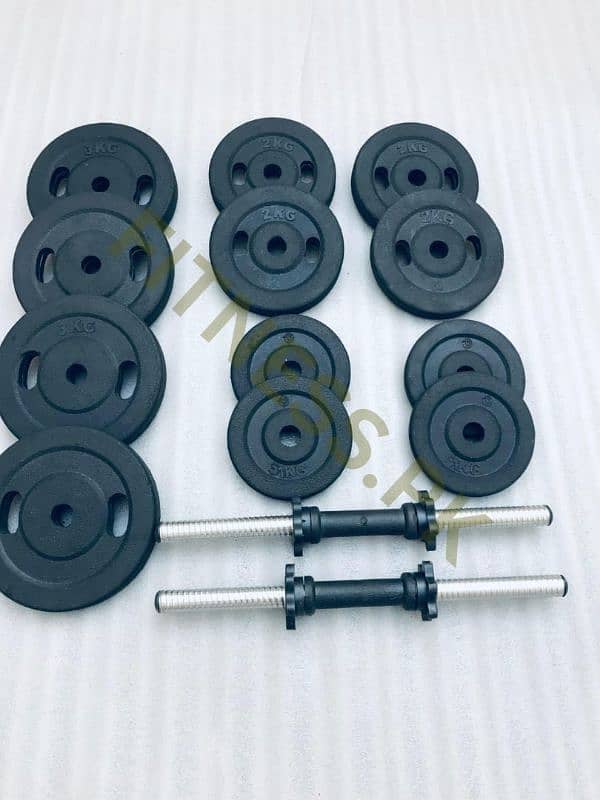 DUMMBBELS/WEIGHT PLATES/RUBBER COATED DUMBBELLS 9