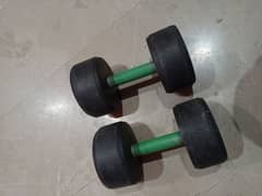 Used dumbbells pair of 3 kg