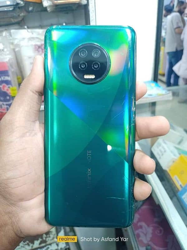 infiinx Note 7 6GB 128GB full box WhatsApp number 03417057463 0