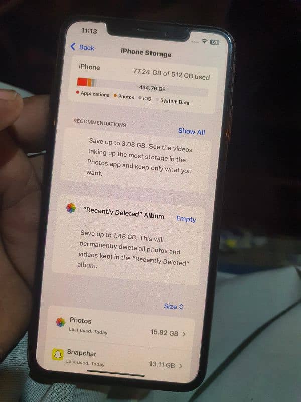 IPHONE XSMAX 512 GB NON PTA XCHANGE POSSIBLE WITH GOOD MOBILE 3