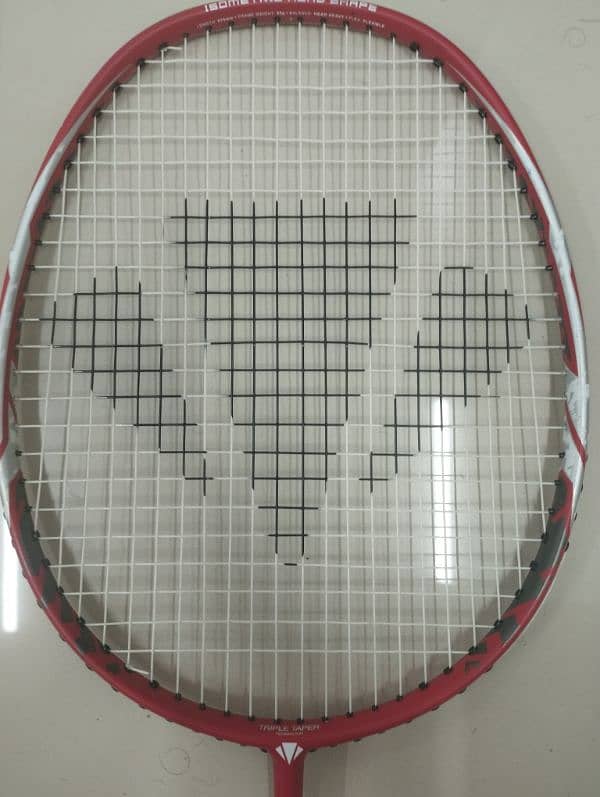 Original Carlton badminton racket with original string 3