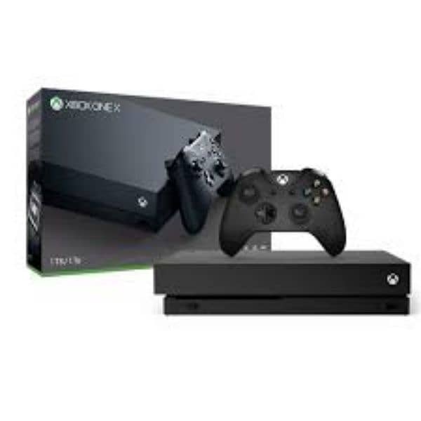 X Box one ( 1 TB ) Storage with full box and accessories. 0