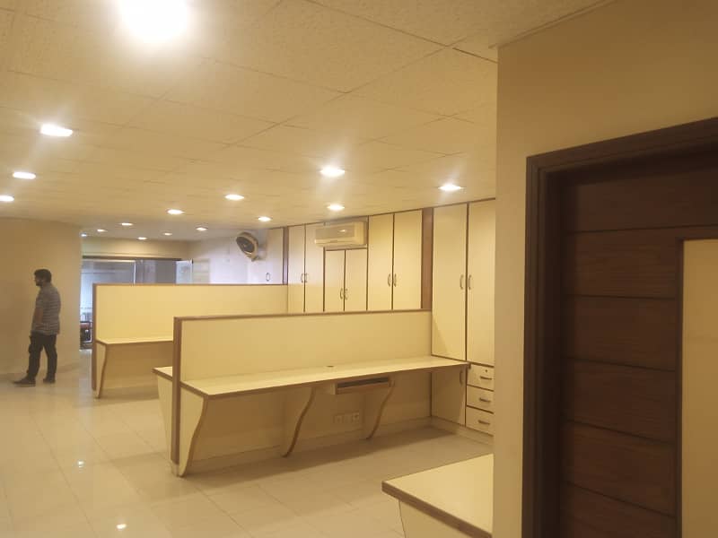 Furnished Office Available For Rent At Main Shahra-E-Faisal 7