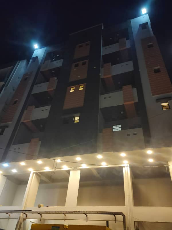 620 Sq. Ft 2 BEDROOM Lounge LUXURY APARTMENT FOR SALE IN MUSHTAQ BLESSING, SURJANI TOWN SEC, 5D 0