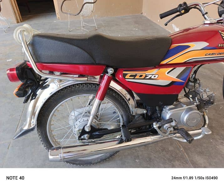 I want to sell my honda cd 70 lush condition 3