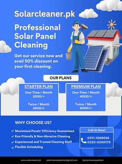 Solar Panel Cleaning Services  Solar Services In Karachi  Solar Panel