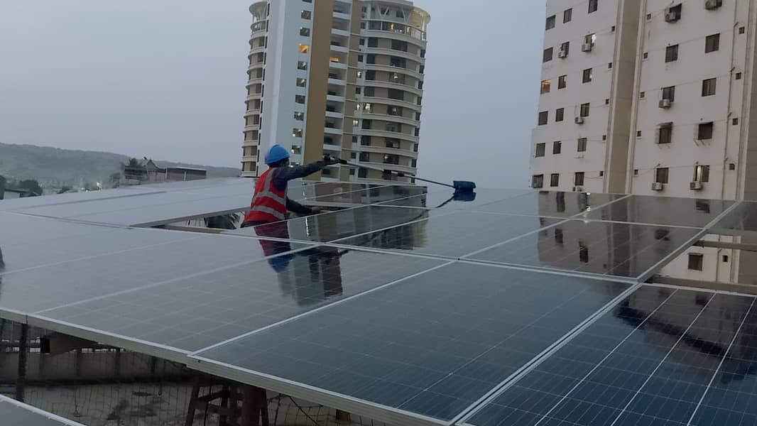 Solar Panel Cleaning Services  Solar Services In Karachi  Solar Panel 5