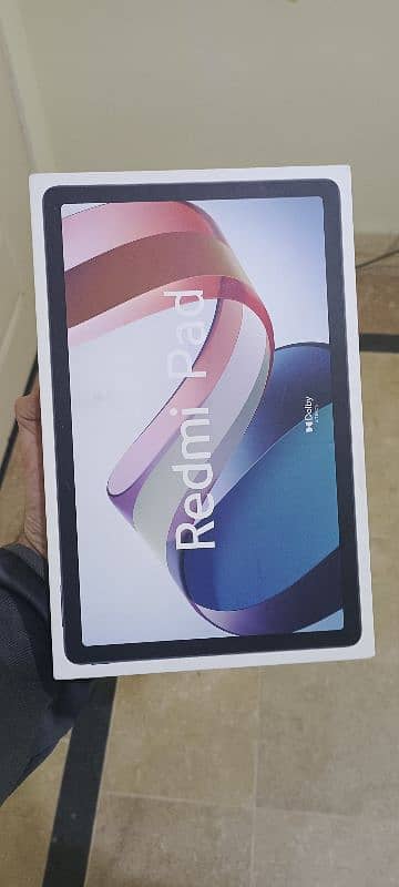 Box open brand new redmi pad 6 GB rom 128 GB ram mate green colour 7