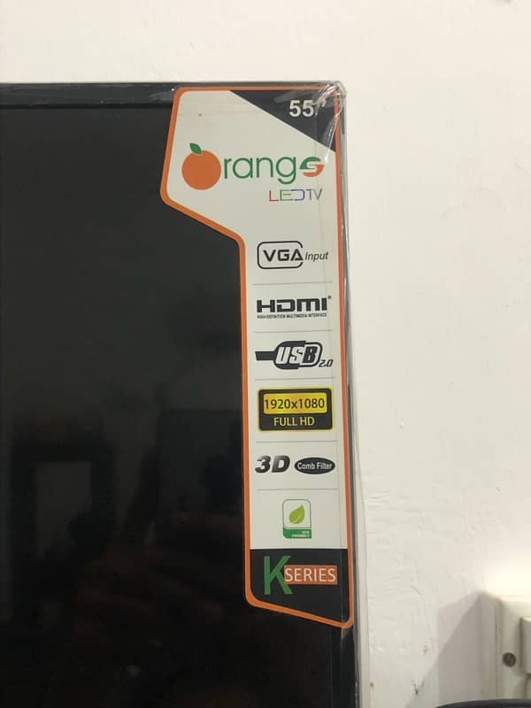 orange Brand LCD 55” Inch. 1