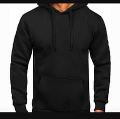 men's plain fleece hoodie- 1 PC for every adventure