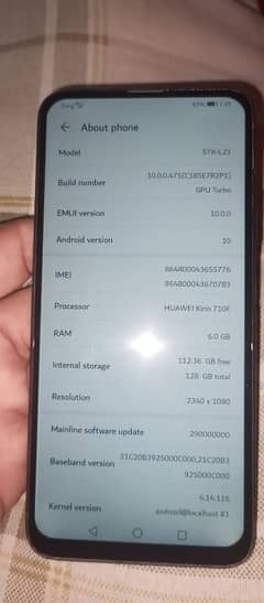 Huawei y9 prime nice condition,0312,916,1027,