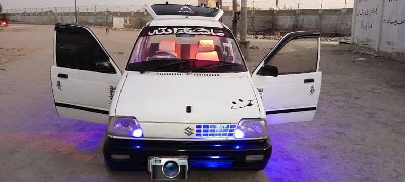 Suzuki mehran 1991 fully modified car 03112664983 0