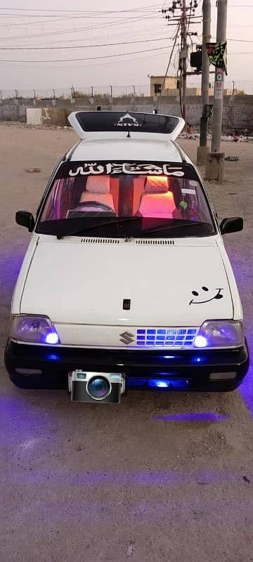 Suzuki mehran 1991 fully modified car 03112664983 6