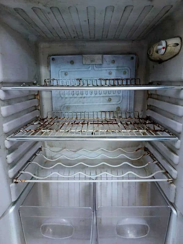 Glass door good condition freezer available for  sale 15