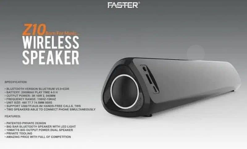 Faster - Sound bar 20W 2