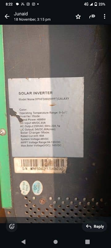 4 kw solar hybrid inverter 3kw pv 0