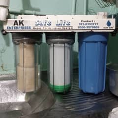 Triple water filter