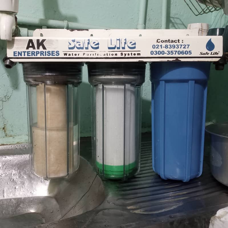 Triple water filter 0