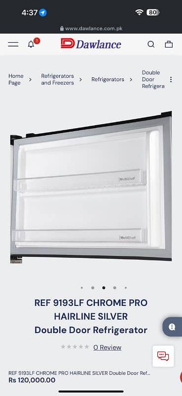 Dawlance double door refrigerator 2