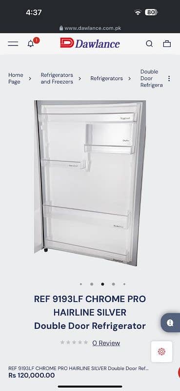 Dawlance double door refrigerator 5