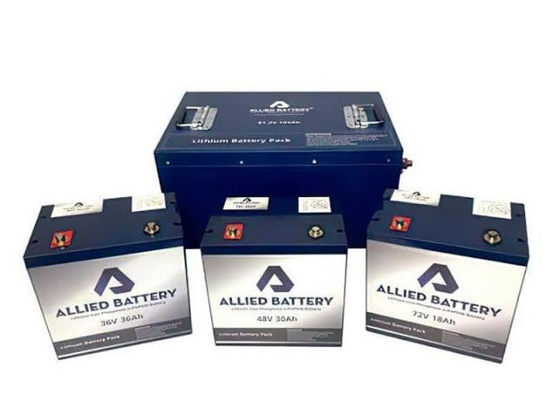 Allied Lithium Ion 12.8V 100Ah battery 1