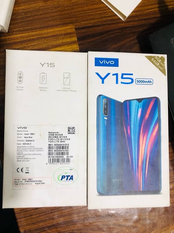 Vivo Y15 4 / 64 GB for Sale 0