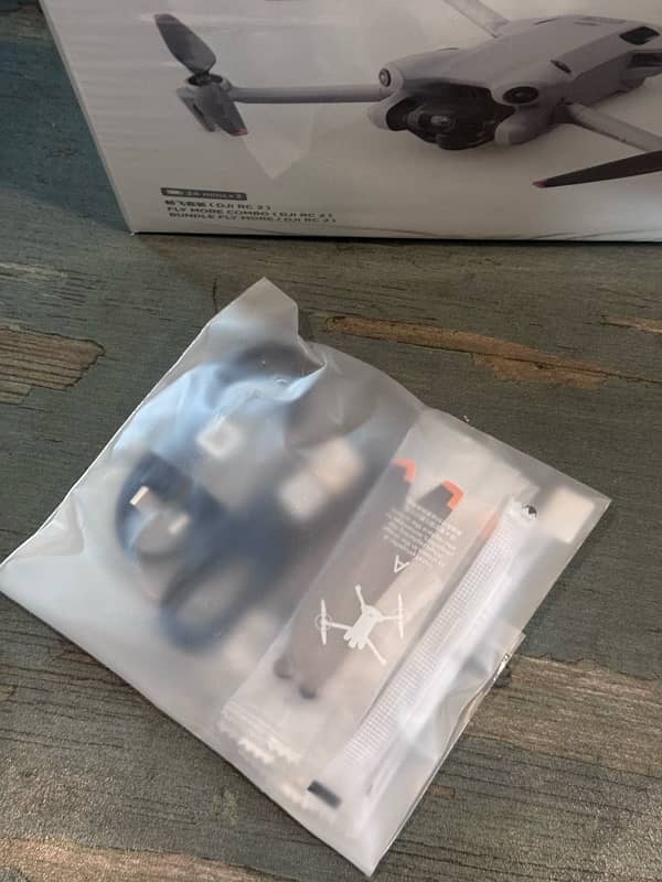 Dji mini 4 pro combo just box opened 2