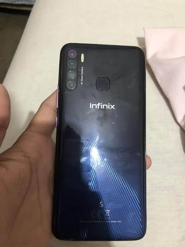 infinix s5 4gb 64gb dual sim pta approved just panal shade ha 100touch 6