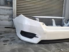 Honda civic 2020 front and bumper