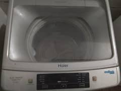 Haier fully automatic machine and dryer