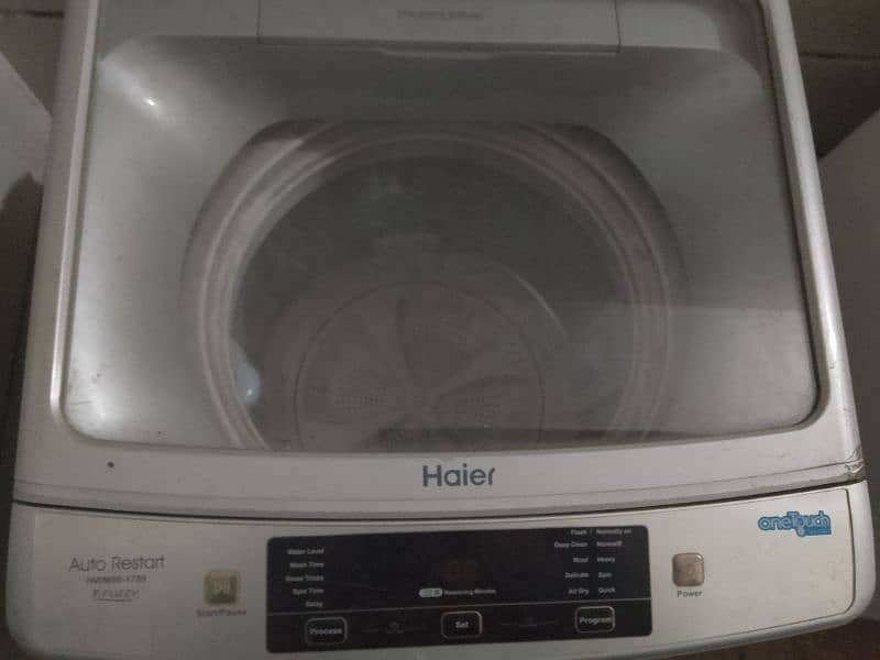 Haier fully automatic machine and dryer 0