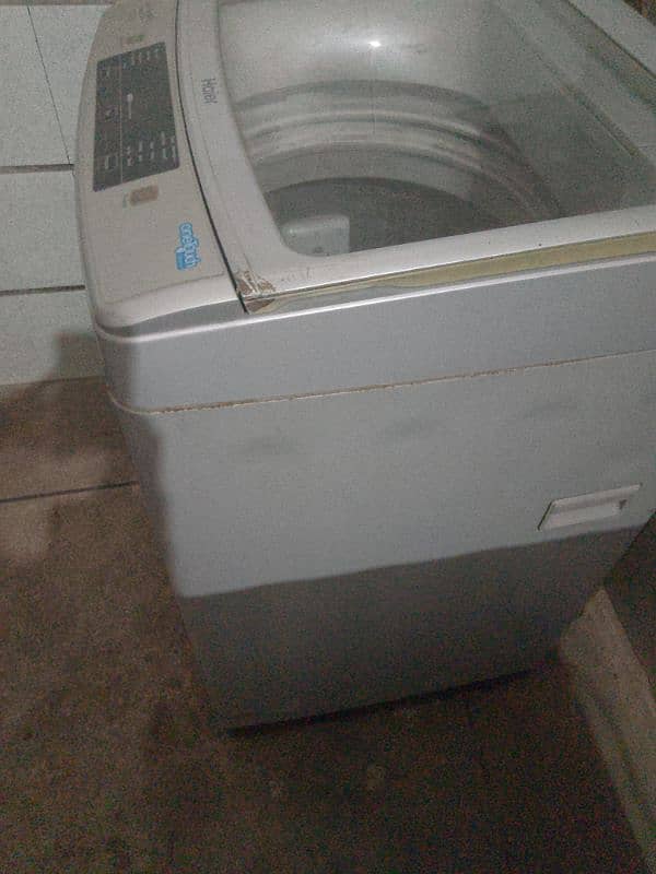 Haier fully automatic machine and dryer 2