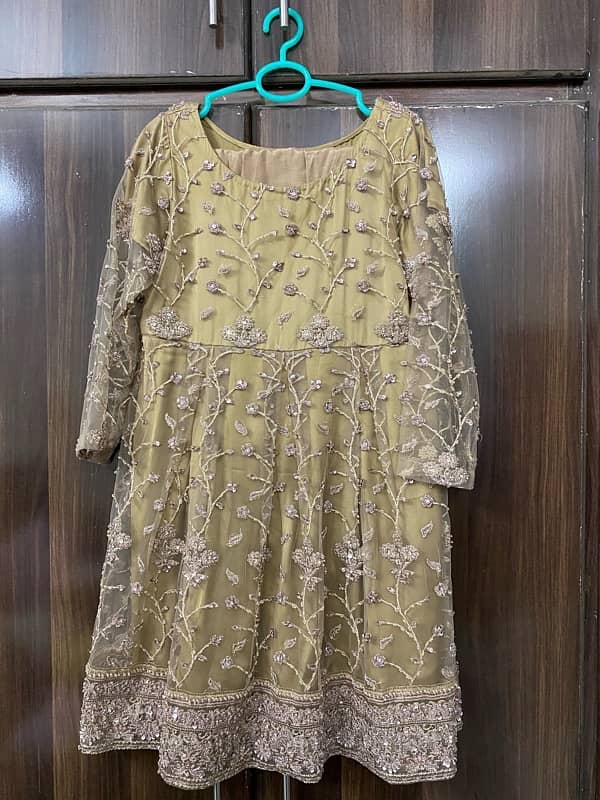 Paplum Frock with Bell Bottom 0