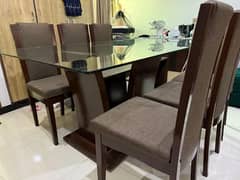 solid ash wood dinning table