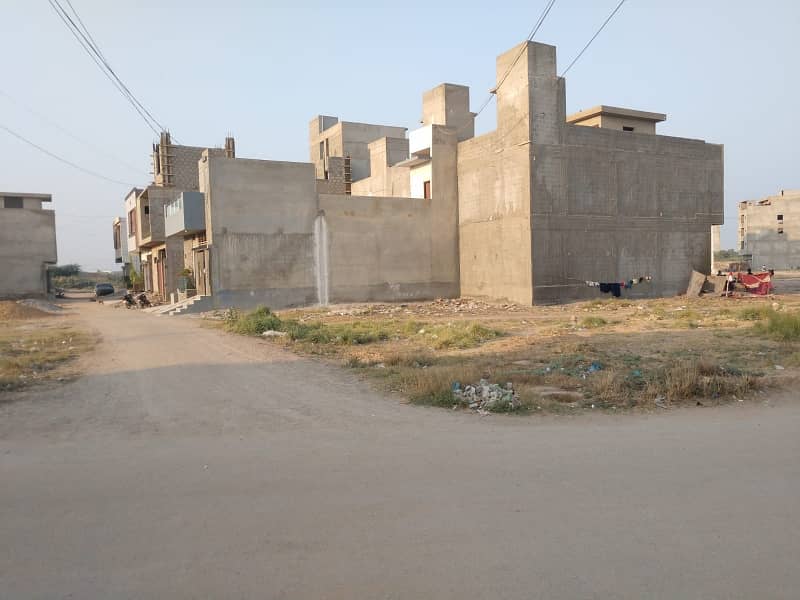 120 Sq Yard Next to Corner 60 ft road sy Transfer plot in SAADI GARDEN block 1 (0-3-1-3-2-1-0-0-5-4-7) 1