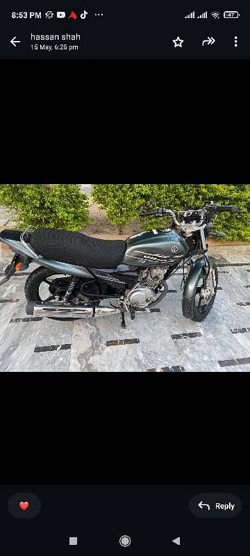 yamaha 125 ybz dx  all ok 0