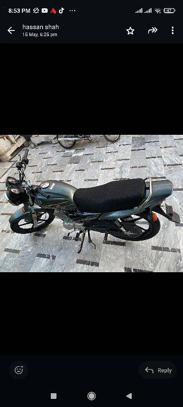 yamaha 125 ybz dx  all ok 5