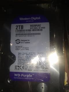 Western Digital 2tb HDD New