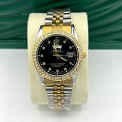 Rolex Watch with Butterfly Lock