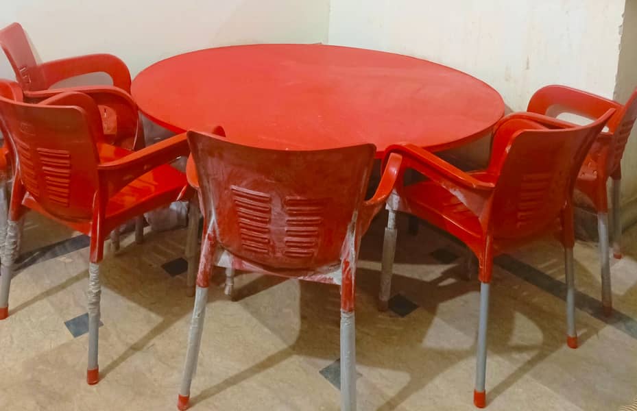 School furniture|Chair Table set for kids with 7 matching chairs 0