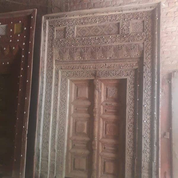 original sagwaan antique door for sale 9