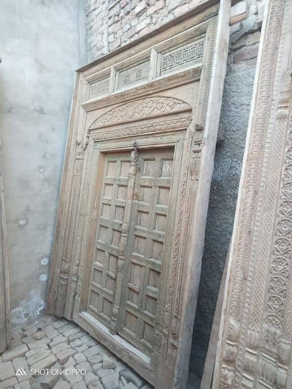 original sagwaan antique door for sale 10