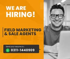 Field Marketing & Sale Agents Required