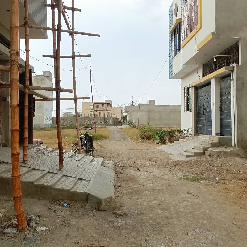 120 Sq Yard Corner Plot for sale in SAADI TOWN BLOCK 7 EXTENSION (0-3-1-3-2-1-0-0-5-4-7) 0